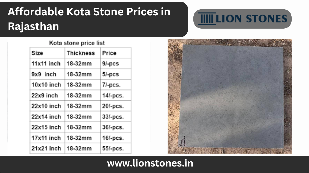 Affordable Kota Stone Prices in Rajasthan